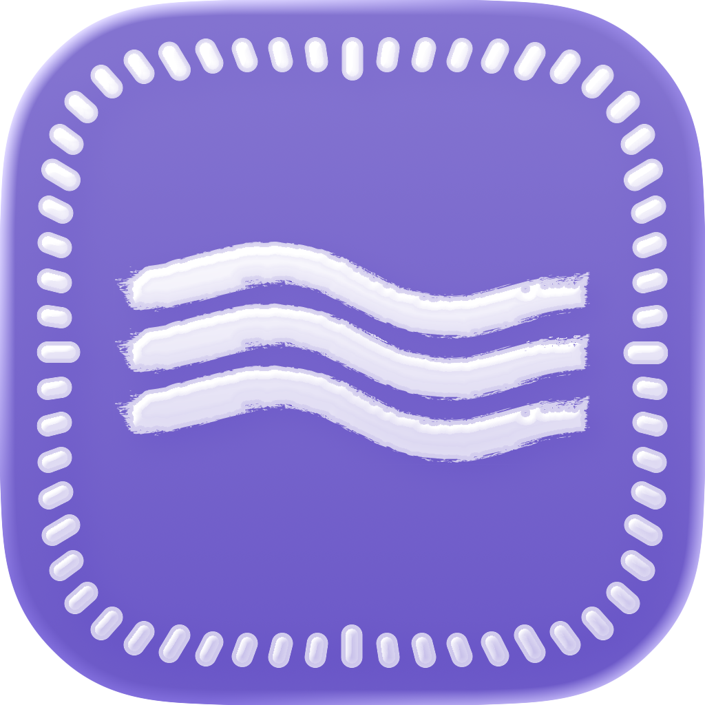 Flows app icon, tinted light variant